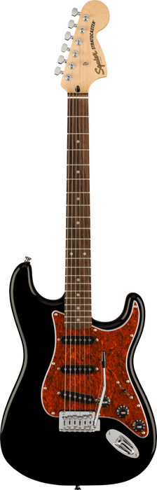 Squier FSR Affinity Strat - Black w. Tortoise Pickguard