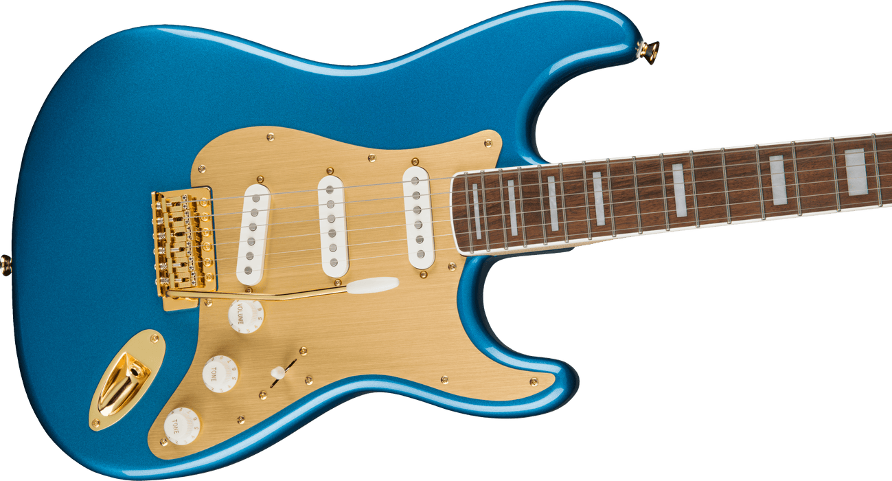 Squier 40th Anniv Gold Ed. Strat - Lake Placid Blue