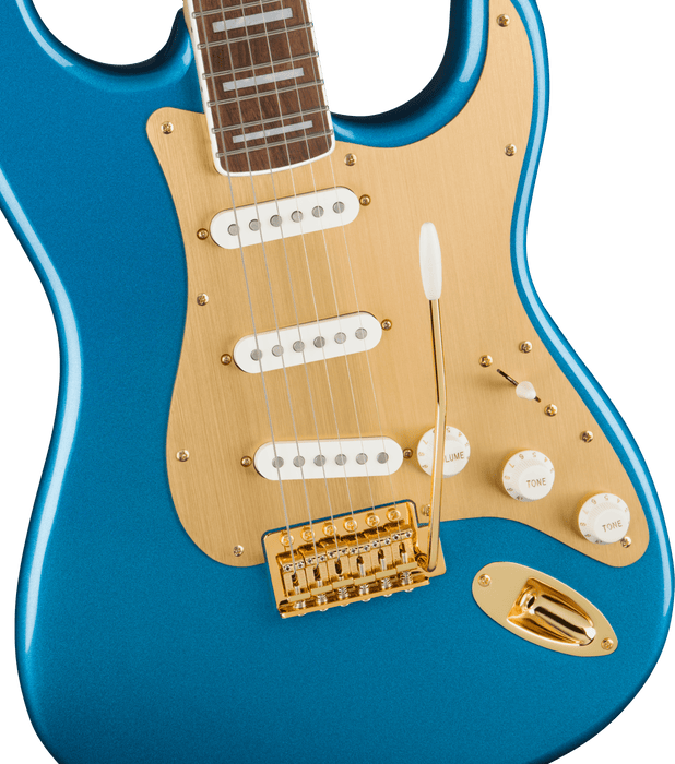 Squier 40th Anniv Gold Ed. Strat - Lake Placid Blue