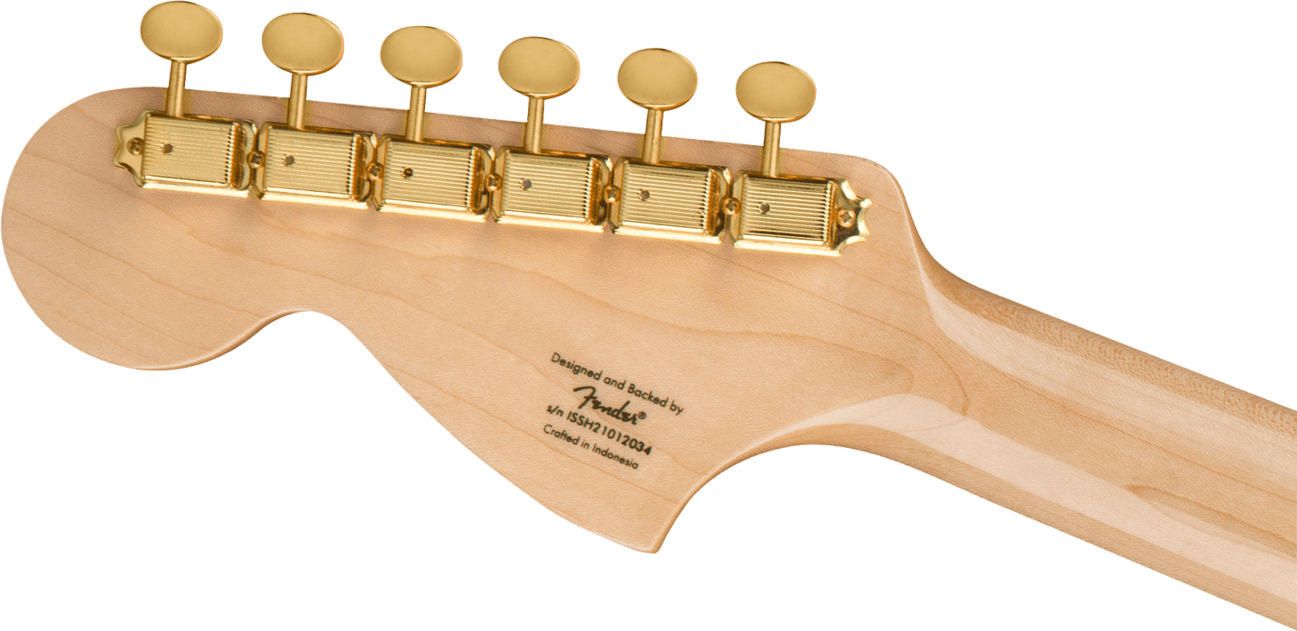 Squier 40th Anniv Gold Ed. Strat - Lake Placid Blue