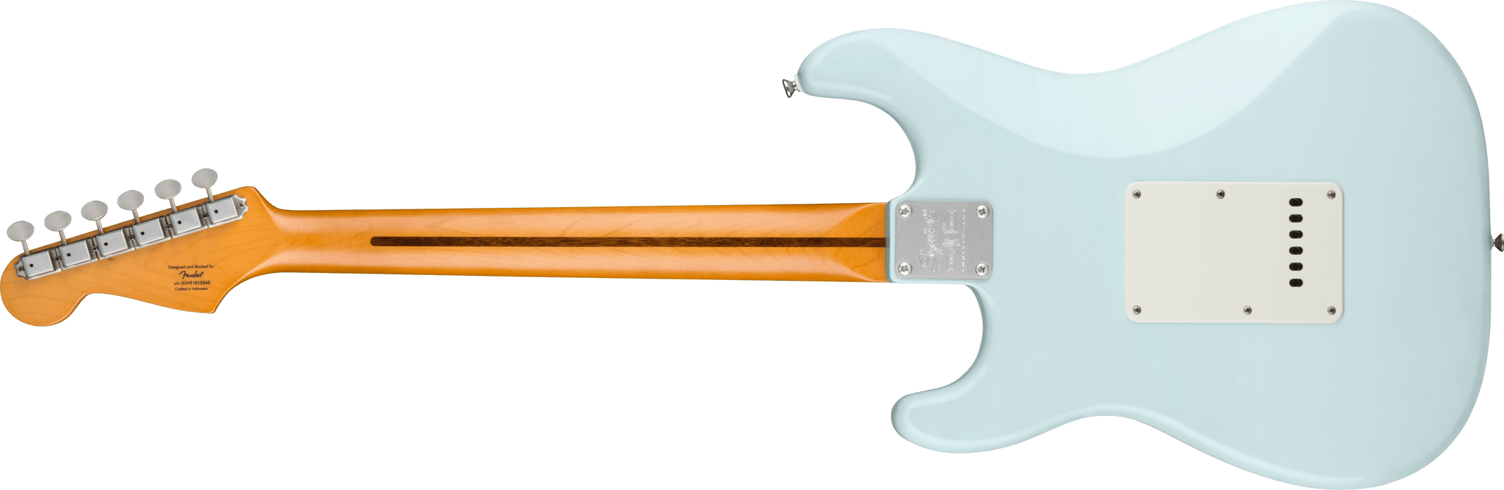 Squier 40th Anniv Strat - Satin Sonic Blue