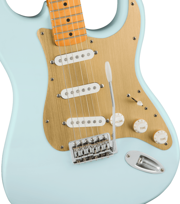 Squier 40th Anniv Strat - Satin Sonic Blue