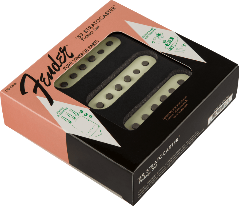 Fender Pure Vintage 59 Strat 3 Piece Pickup Set - Standard