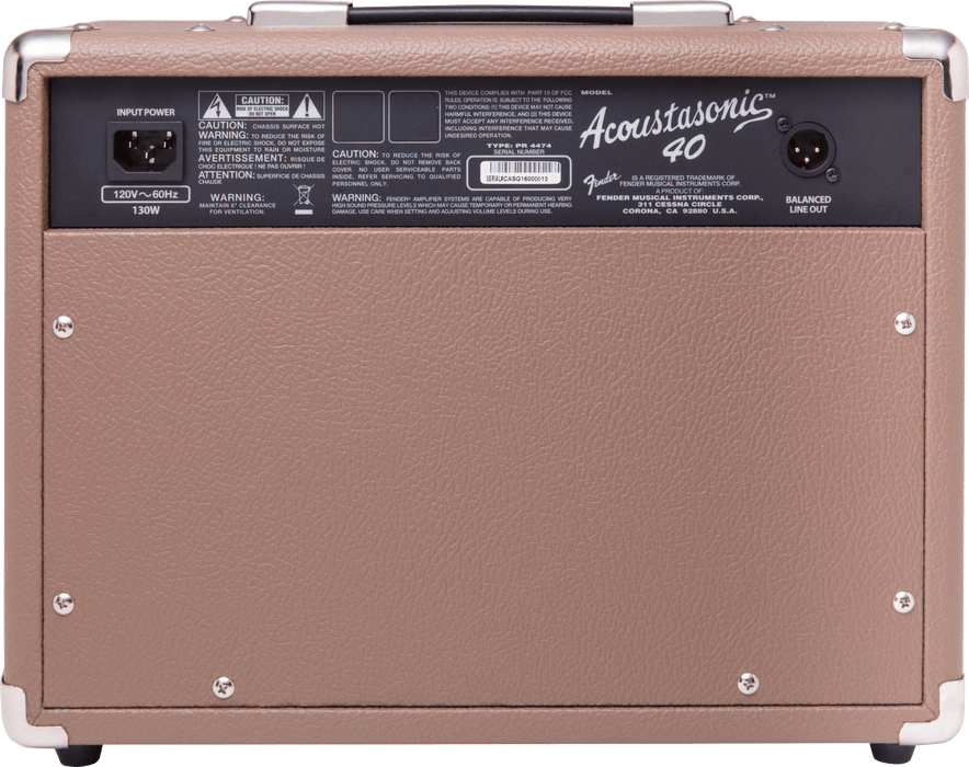 Fender Acoustasonic 40 120v