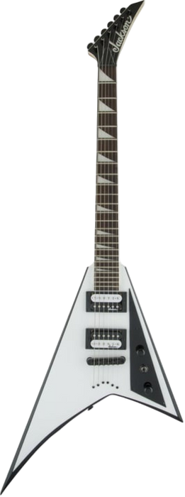 Jackson Rhoads JS32T - White with Black Bevels