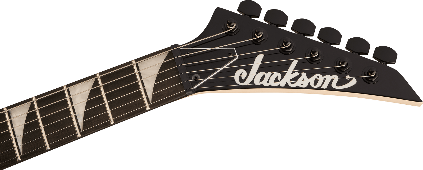 Jackson RR Minion JS1XM - Snow White with Black Pinstripes