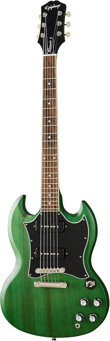 Epiphone SG Classic Worn P-90s - Worn Inverness Green
