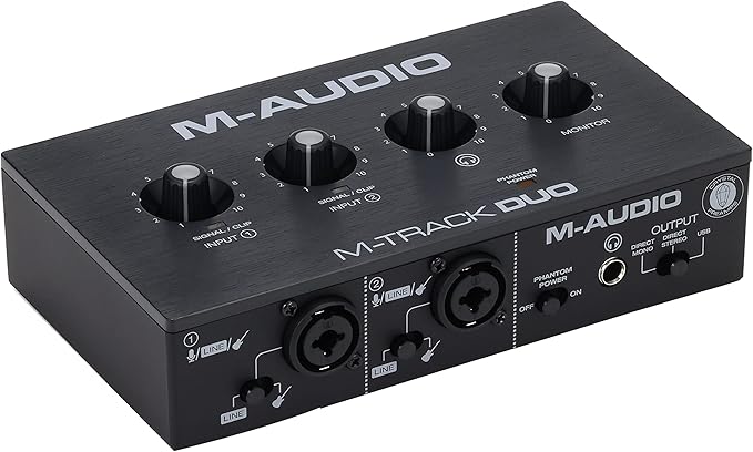 M-Audio M-Track Duo USB Audio Interface