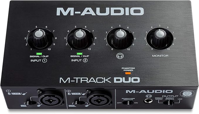 M-Audio M-Track Duo USB Audio Interface