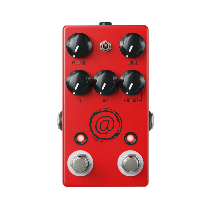 JHS AT+ Andy Timmons Drive V2 Overdrive Pedal - Red
