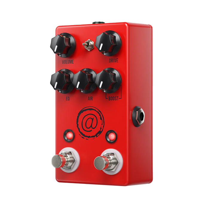 JHS AT+ Andy Timmons Drive V2 Overdrive Pedal - Red