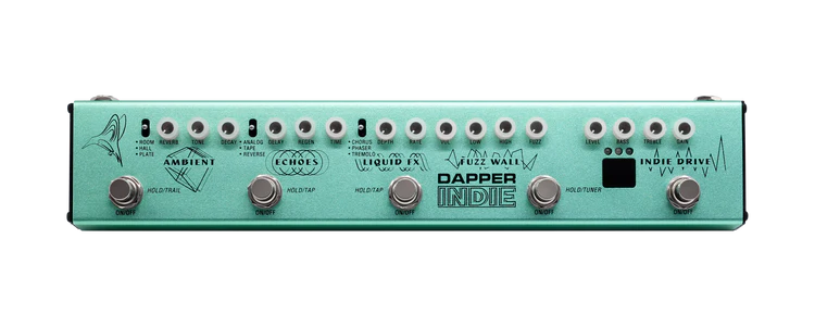 Valeton Dapper Indie Multi-effects Pedal