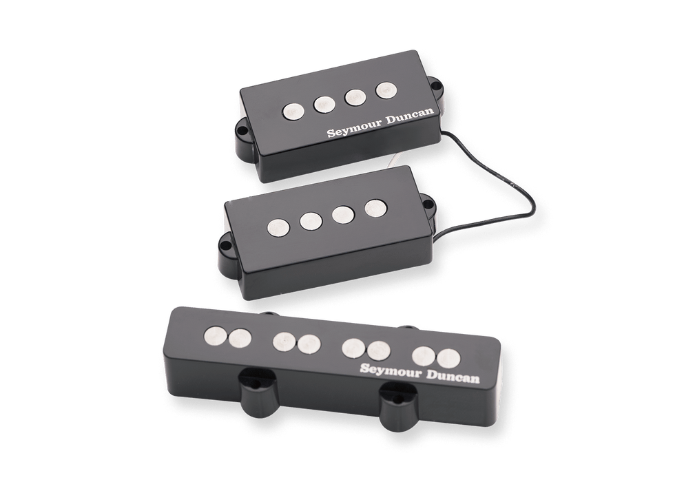 Seymour Duncan Quater Pound PJ Bass Set - Black