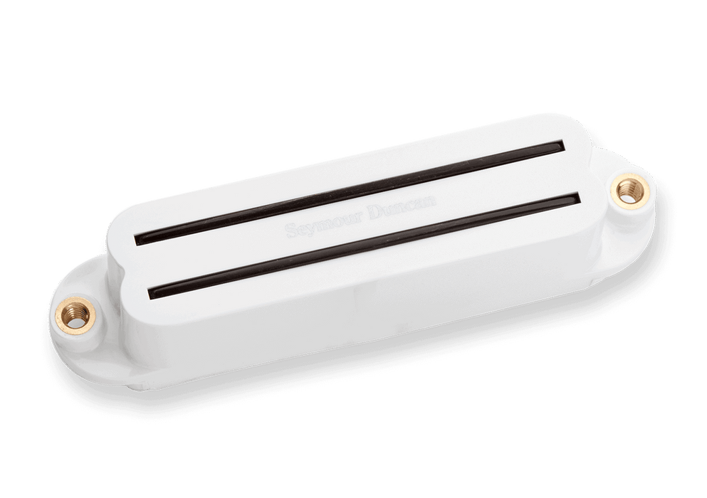 Seymour Duncan SHR-1N Hot Rails Neck Strat Single Coil Humbucker - White