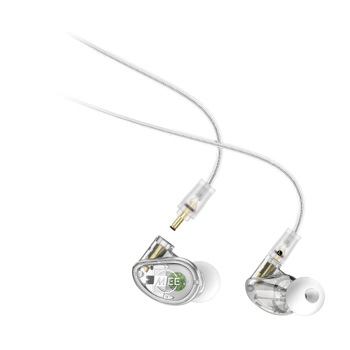 MEE Audio MX4 Pro In-Ear Monitors - Clear