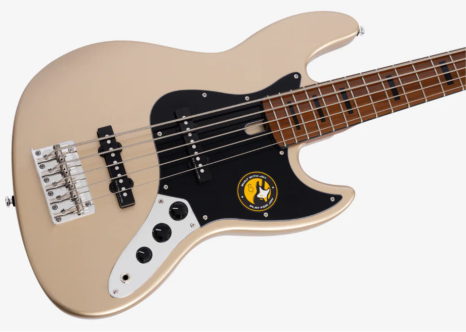 Sire Marcus Miller V5 Alder 5-string Bass - Champagne Gold Metallic