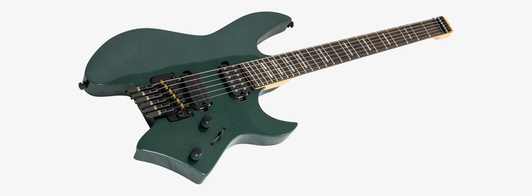 Sire Larry Carlton X6 6-String Headless - Metallic Green