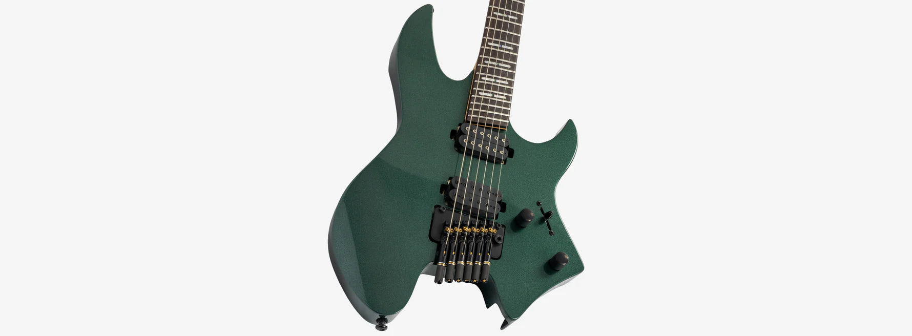 Sire Larry Carlton X6 6-String Headless - Metallic Green