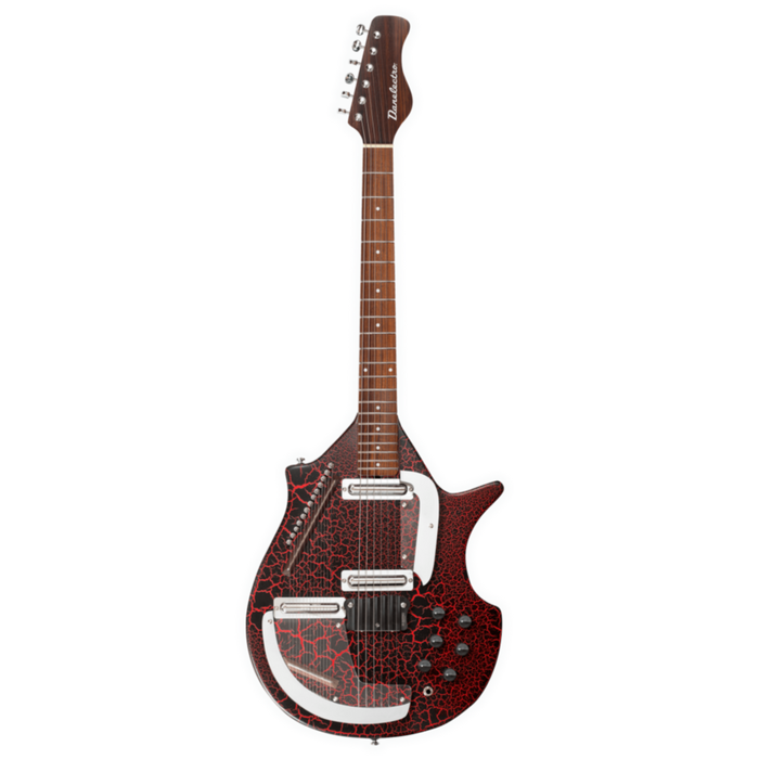 Danelectro Sitar - Red Crackle