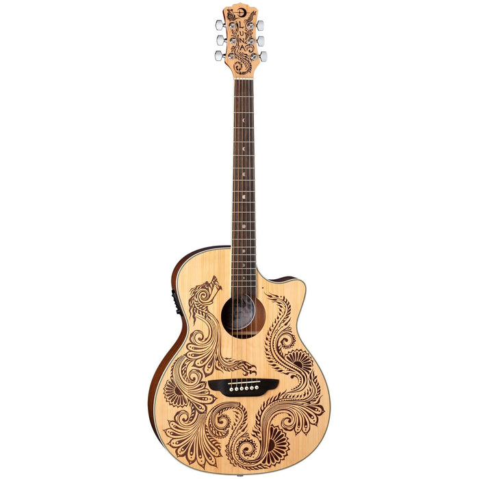 Luna Henna Dragon - Satin Natural