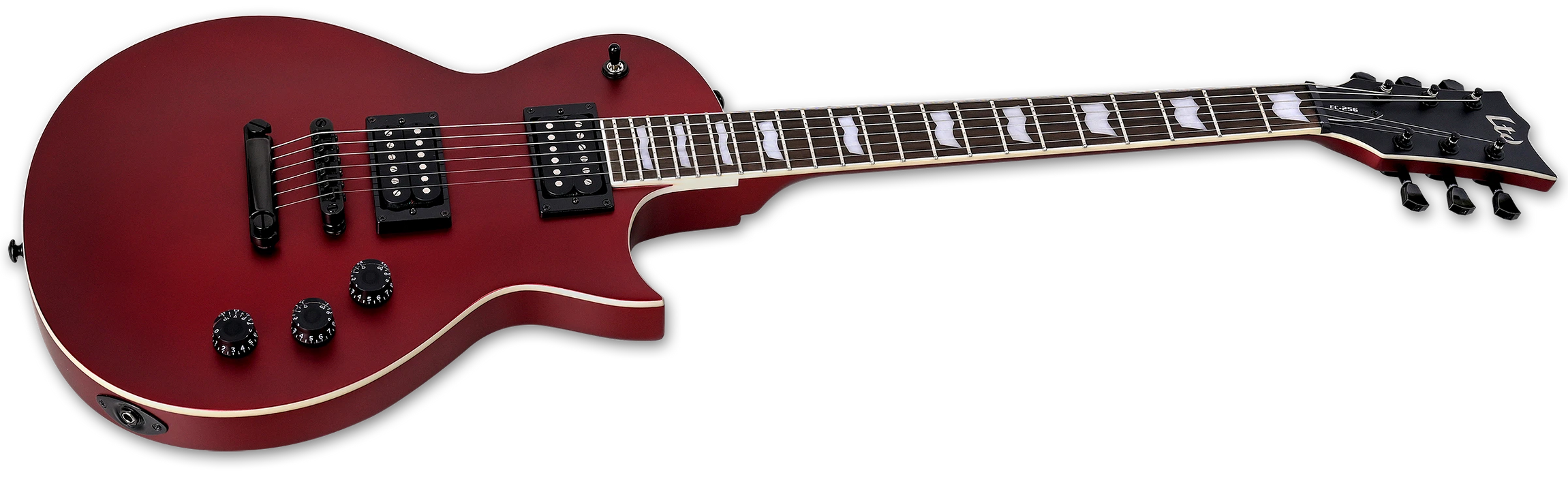 ESP LTD Eclipse EC-256 - Candy Apple Red Satin