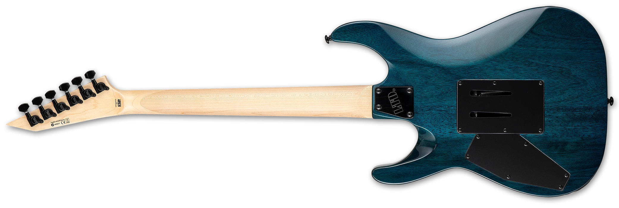 ESP LTD MH-203QM - See Thru Blue