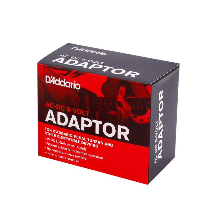 D'Addario Regulated AC-DC Adaptor 9V