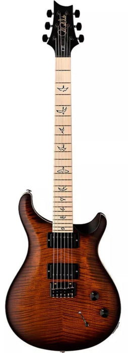 PRS DW CE 24 Hardtail Limited Edition - Burnt Amber Smokeburst