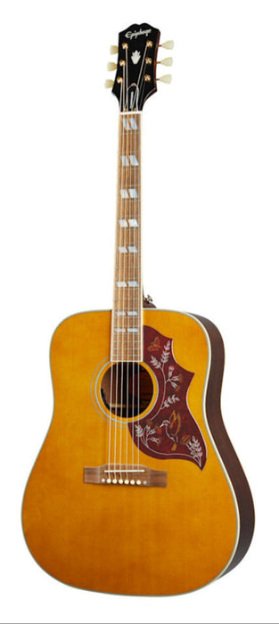 Epiphone Inspired By Gibson Hummingbird - Aged Antique Natural Gloss