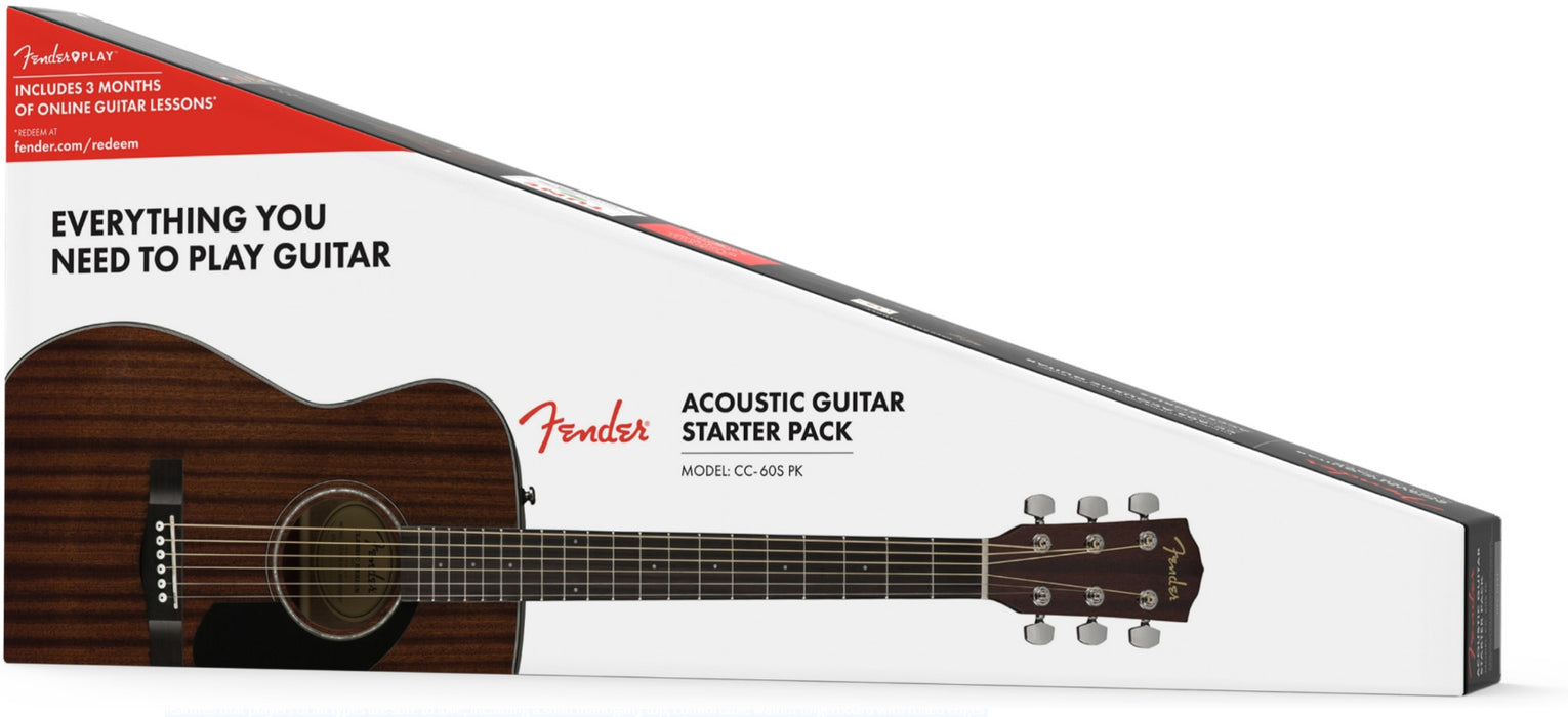 Fender CC-60S Concert Pack V2 - Mahogany