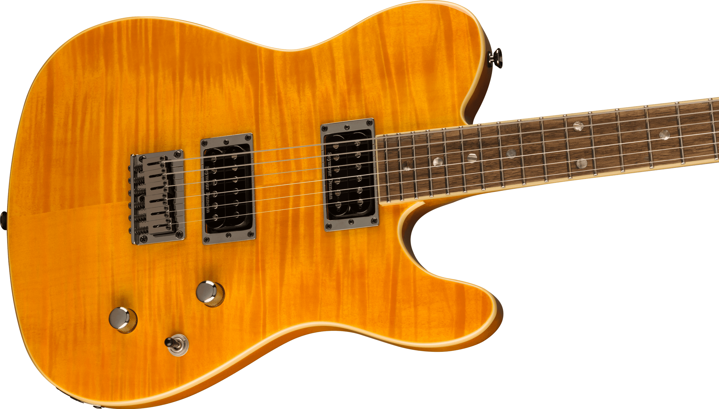 Fender Custom Telecaster FMT HH - Amber — Guitars Boutique