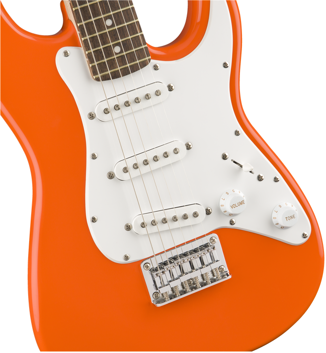 Squier FSR Mini Stratocaster - Competition Orange