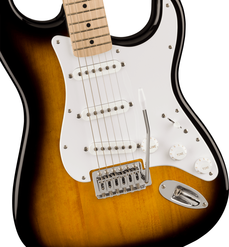 Squier Sonic Series Stratocaster Pack - 2-color Sunburst