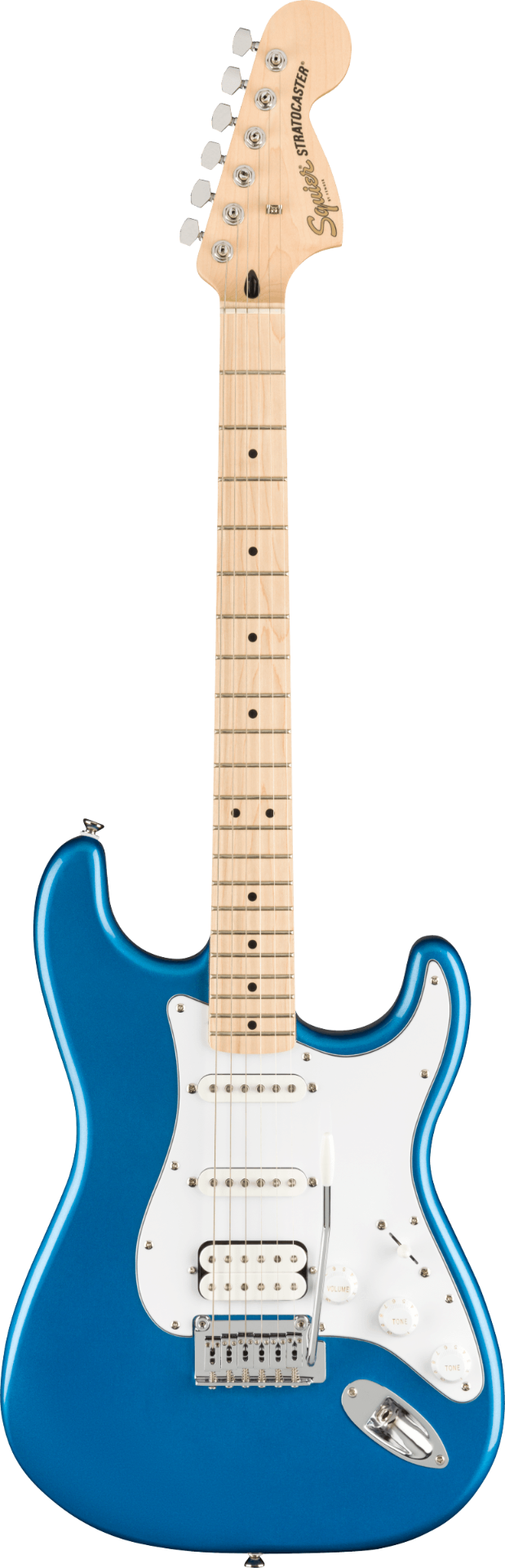 Squier Affinity Series Strat HSS Pack - Lake Placid Blue