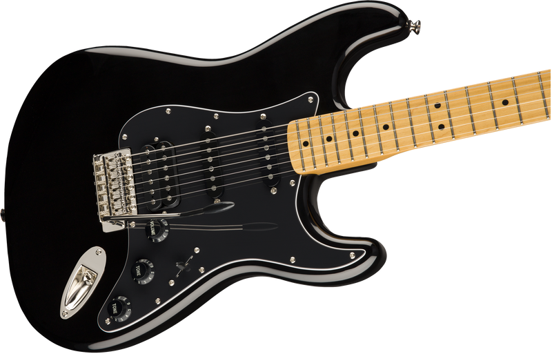 Squier Classic Vibe 70s Stratocaster HSS - Black with Maple Fingerboard