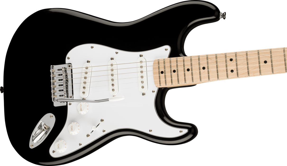 Squier Affinity Series Strat - Black with Maple Fingerboard