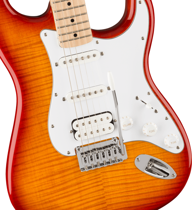 Squier Affinity Series Stratocaster FMT HSS - Sienna Sunburst