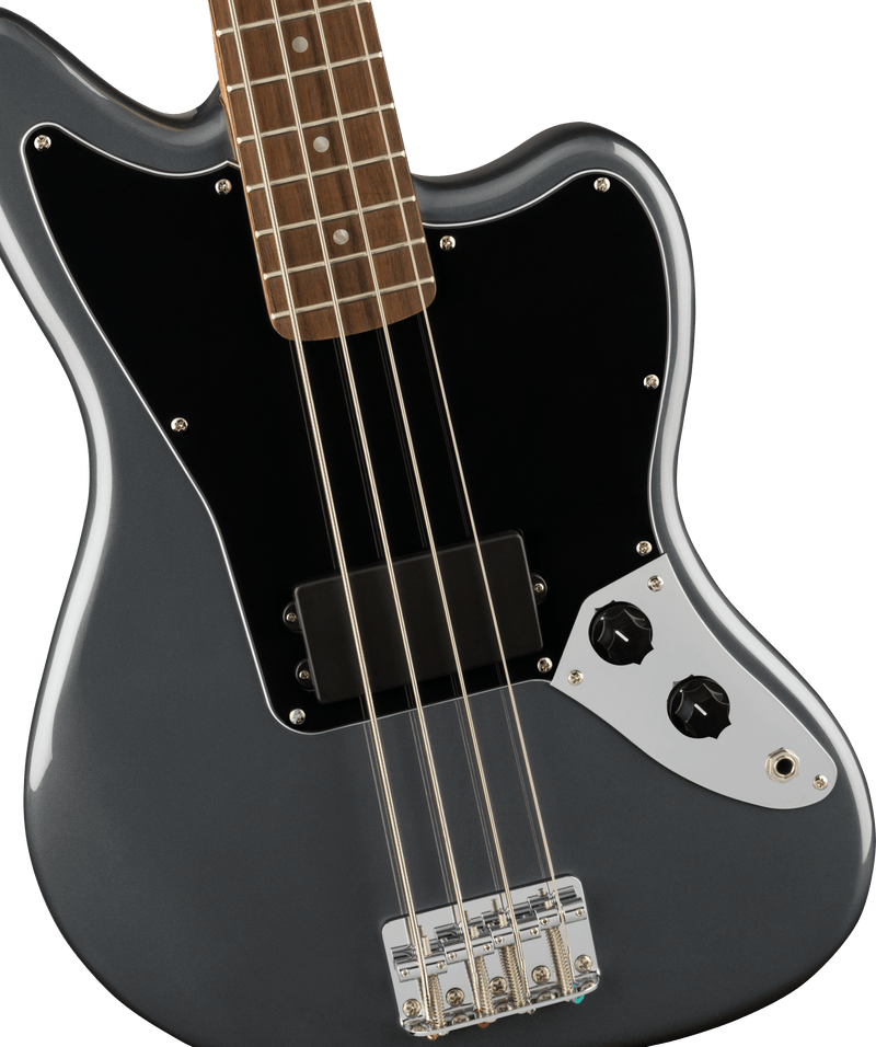Squier Affinity Series Jaguar Bass - Charcoal Frost Metallic