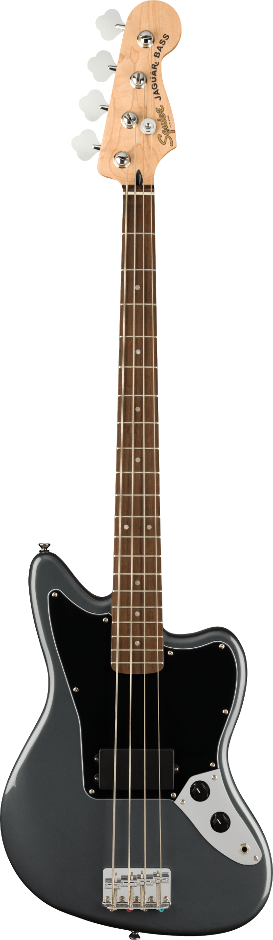 Squier Affinity Series Jaguar Bass - Charcoal Frost Metallic