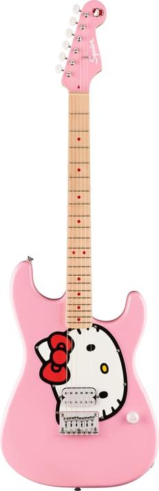 Squier Fender® x Hello Kitty® Pink Stratocaster — Guitars Boutique
