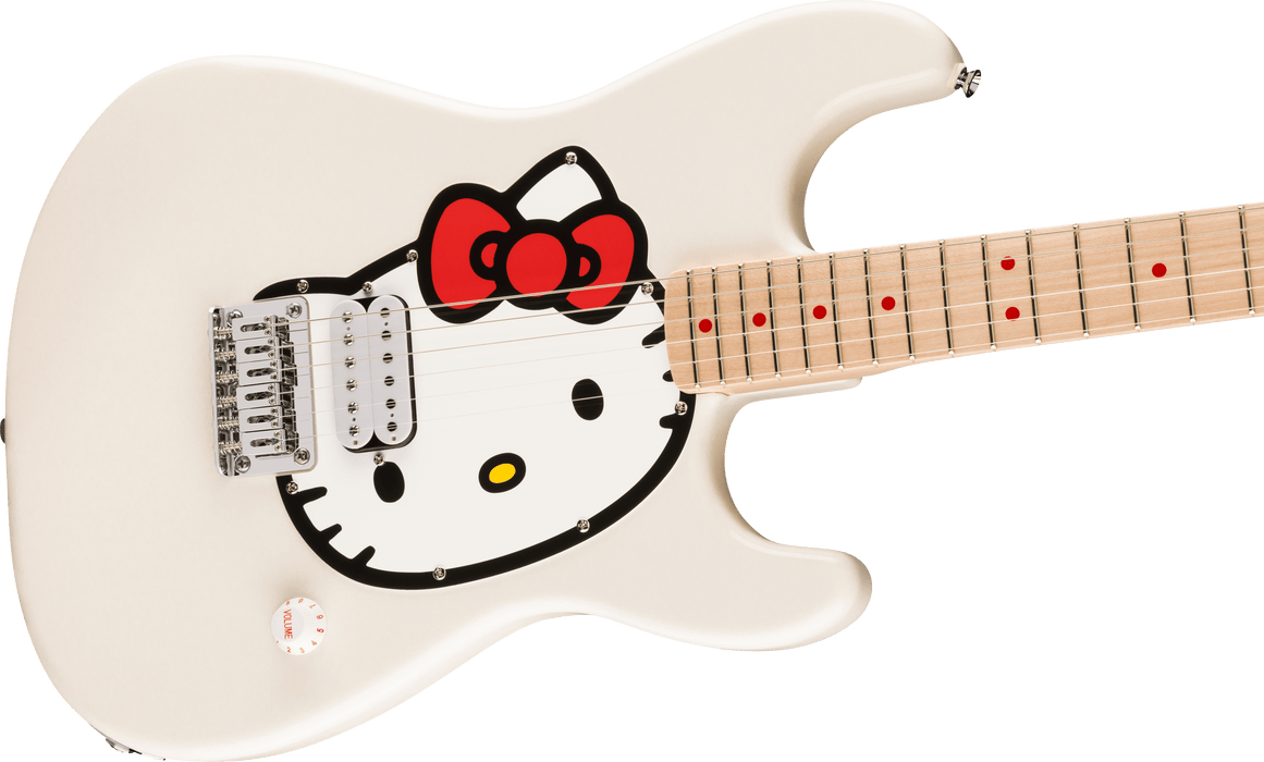 Squier x Hello Kitty Stratocaster - White