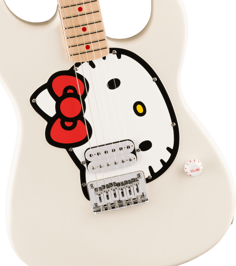 Squier x Hello Kitty Stratocaster - White