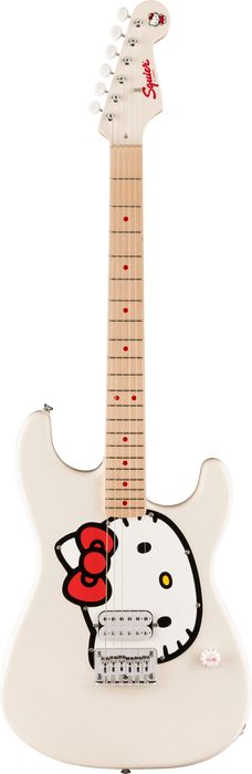 Squier x Hello Kitty Stratocaster - White