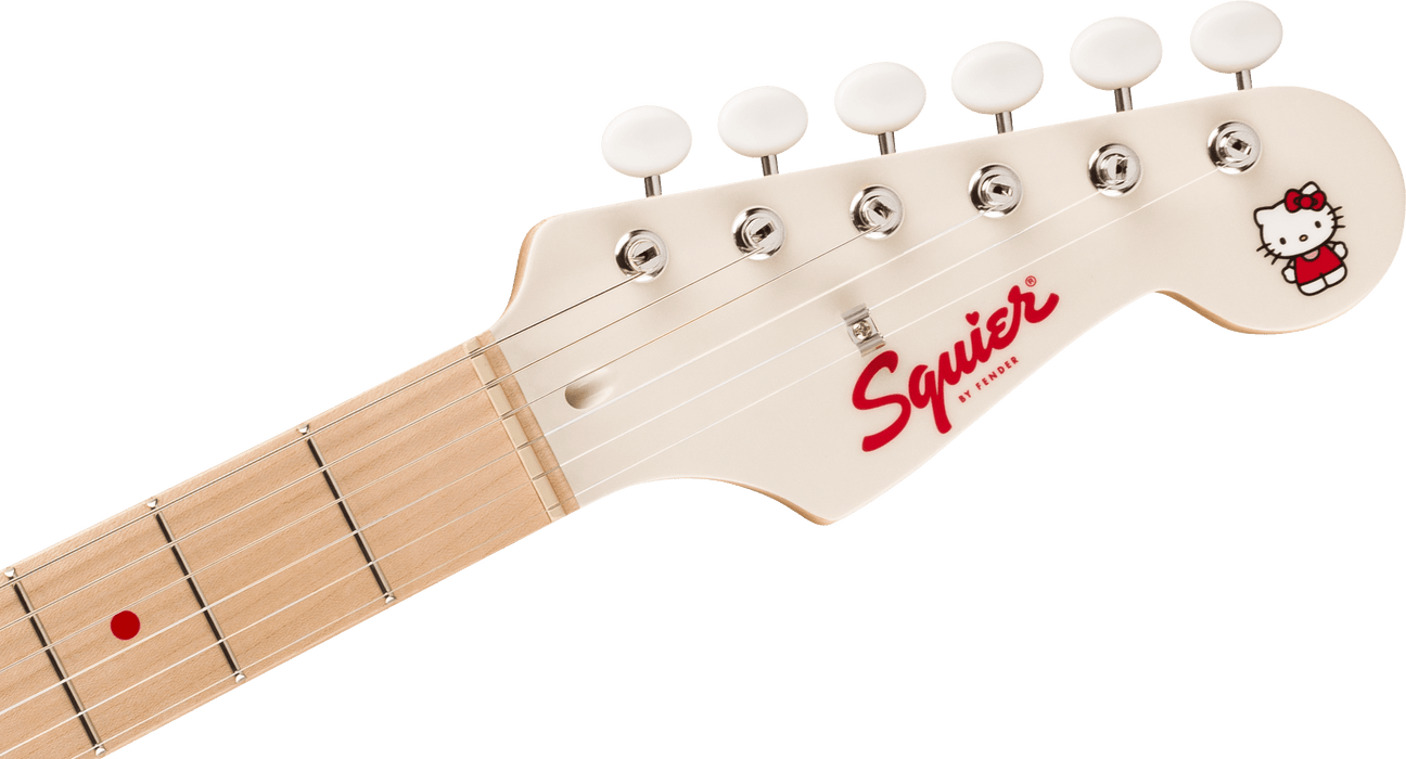 Squier x Hello Kitty Stratocaster - White