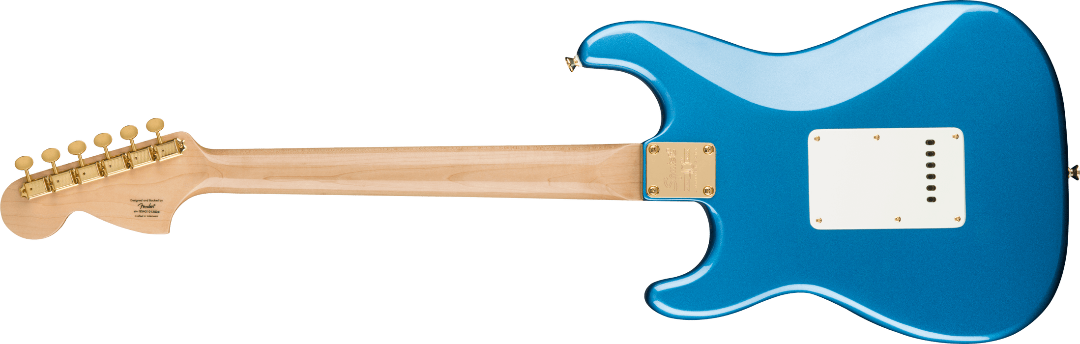Squier 40th Anniv Gold Ed. Strat - Lake Placid Blue