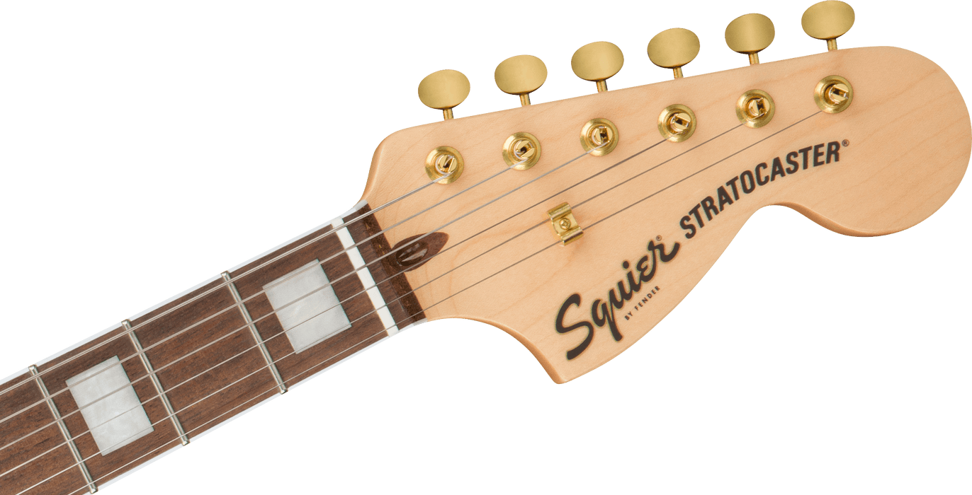 Squier 40th Anniv Gold Ed. Strat - Lake Placid Blue