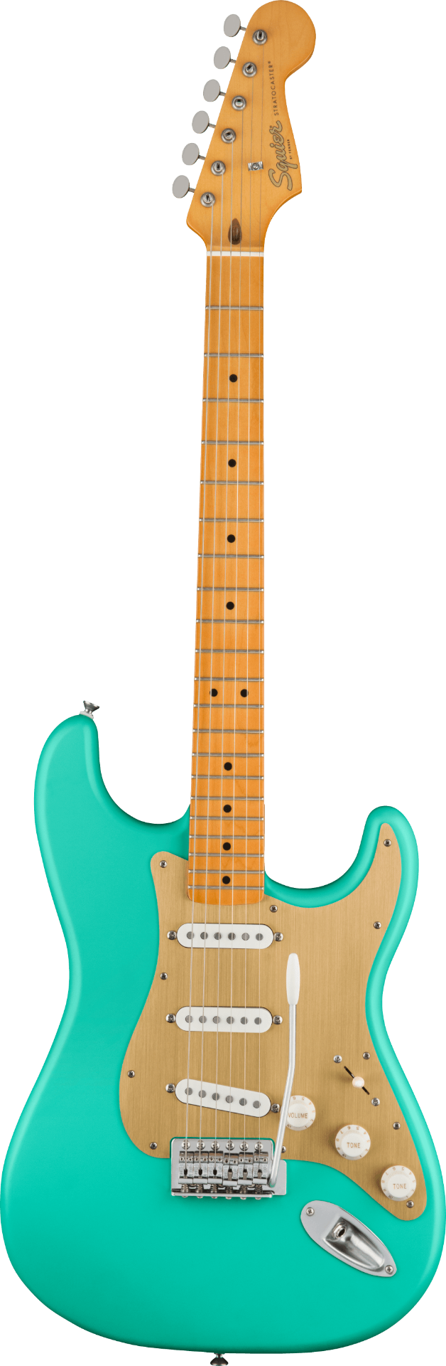Squier 40th Anniv Strat - Satin Seafoam Green