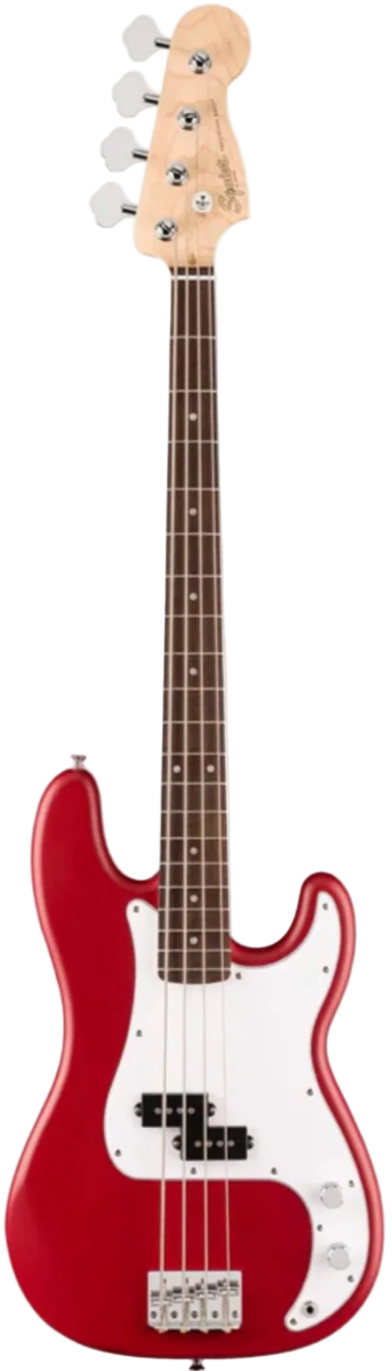 Squier Debut Series Beginner Precision Bass Guitar - Dakota Red