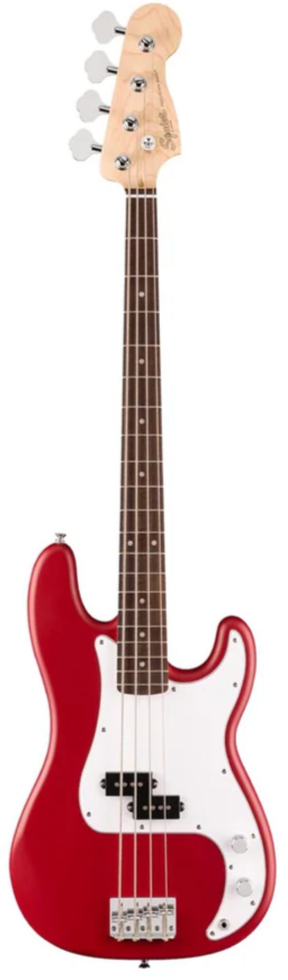 Squier Debut Series Beginner Precision Bass Guitar - Dakota Red