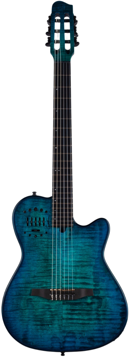 Godin Multiac Nylon Ltd. Ed. SF - Oceanburst — Guitars Boutique